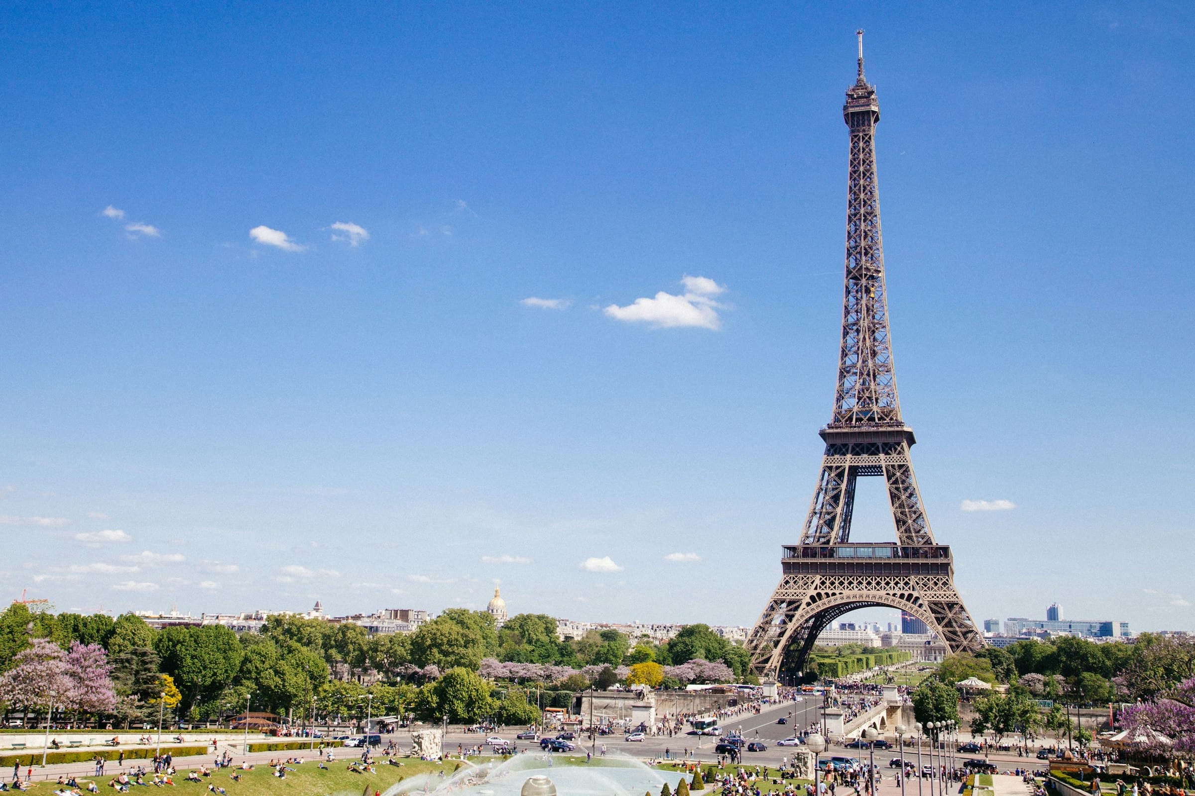 Tour Eiffel vue du Trocadéro
